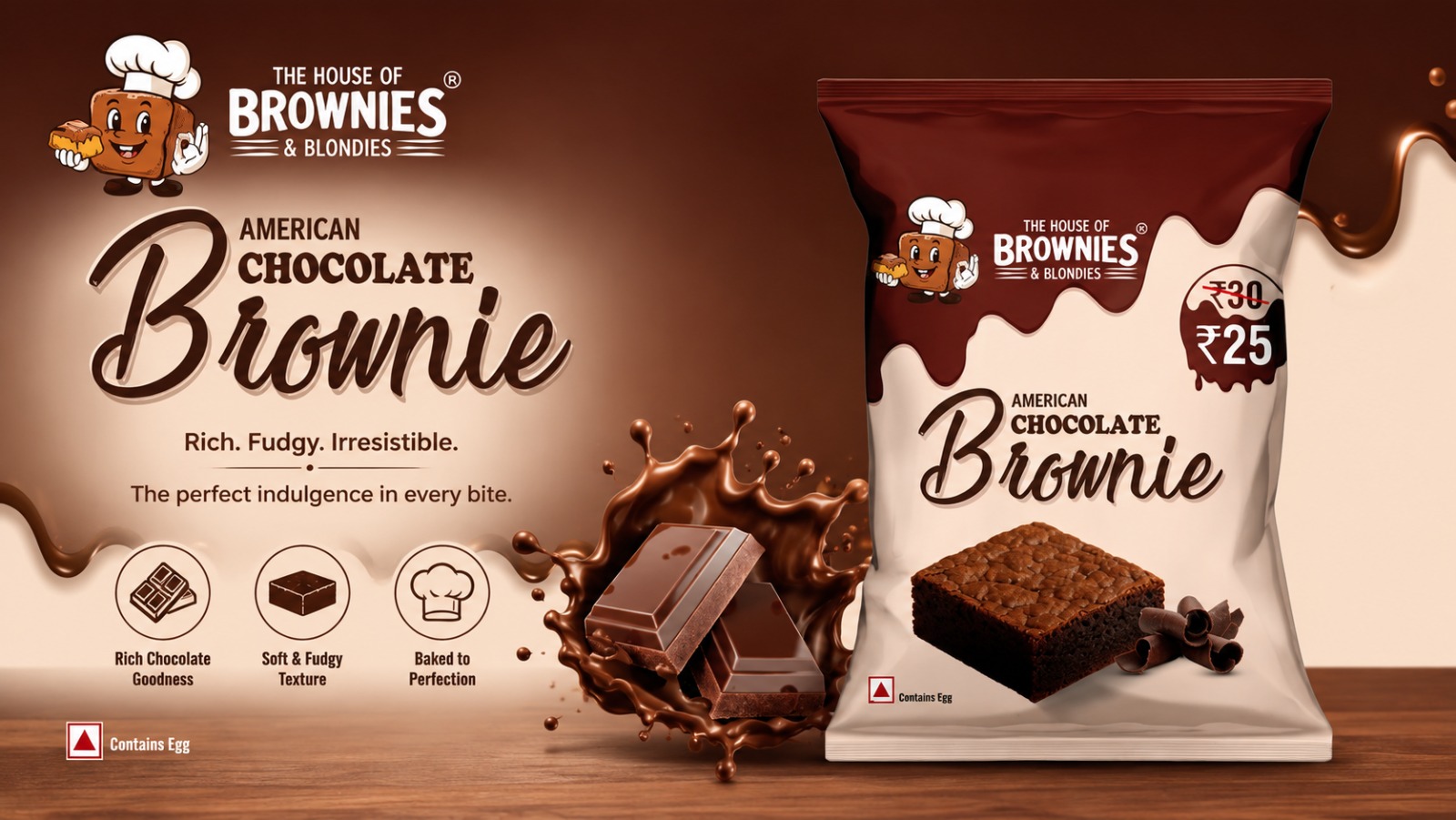 American Chocolate Brownie