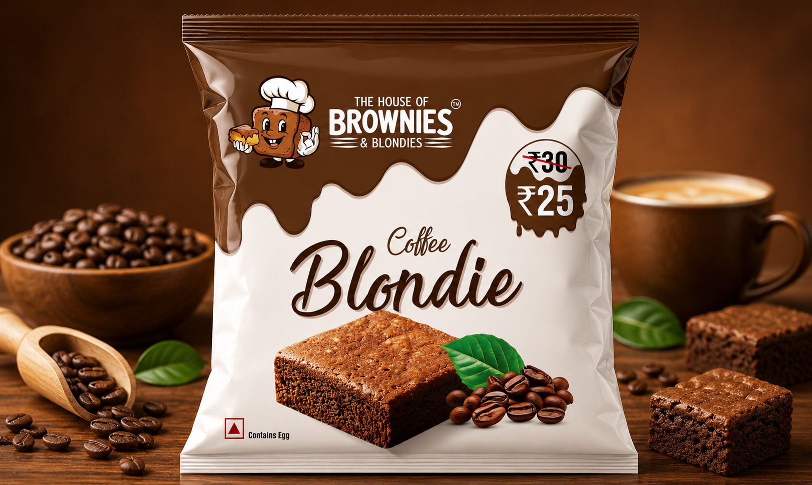 Coffee Blondie