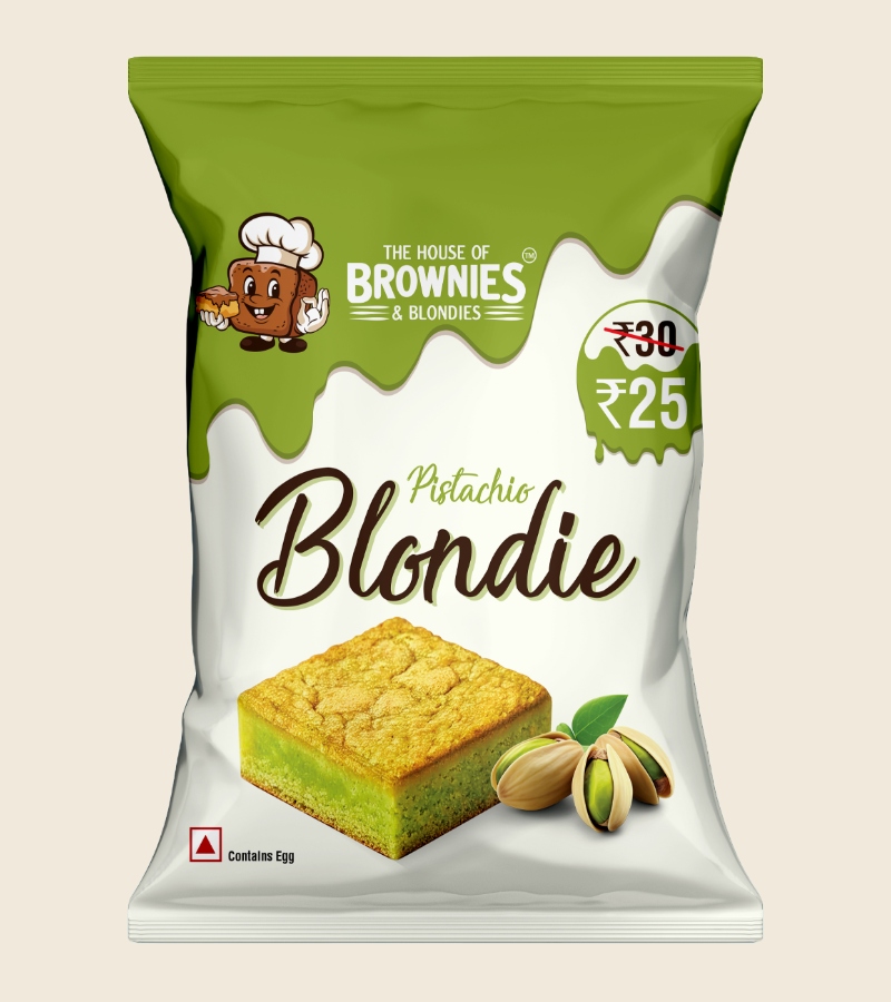 Pistachio Blondie Back