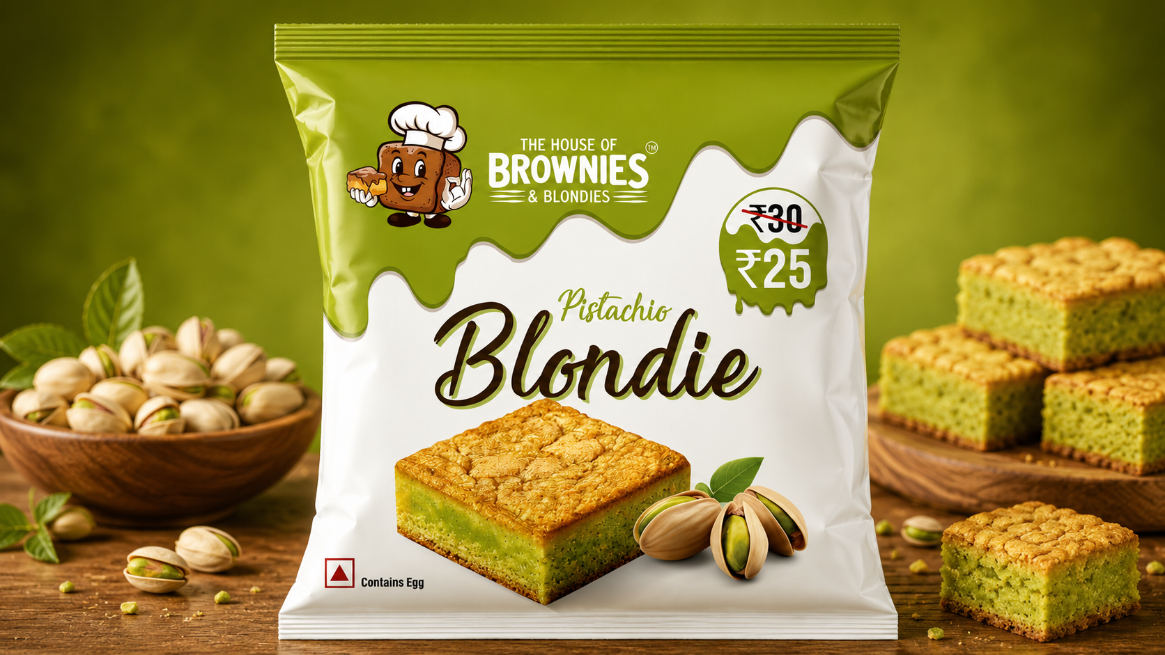 Pistachio Blondie